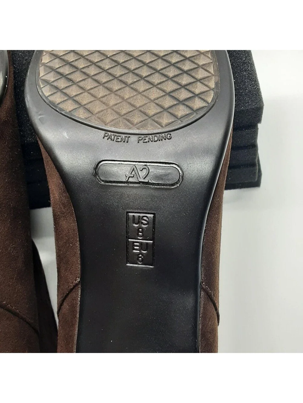A2 - Aerosoles - Gold Role Bootie - Women - Size 8W - Brown Ankle Boots